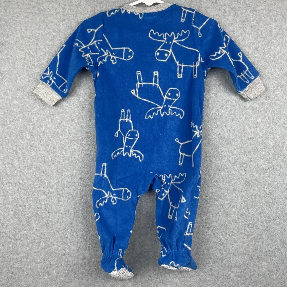 Carter's Fleece Footed PJ Size 6 months